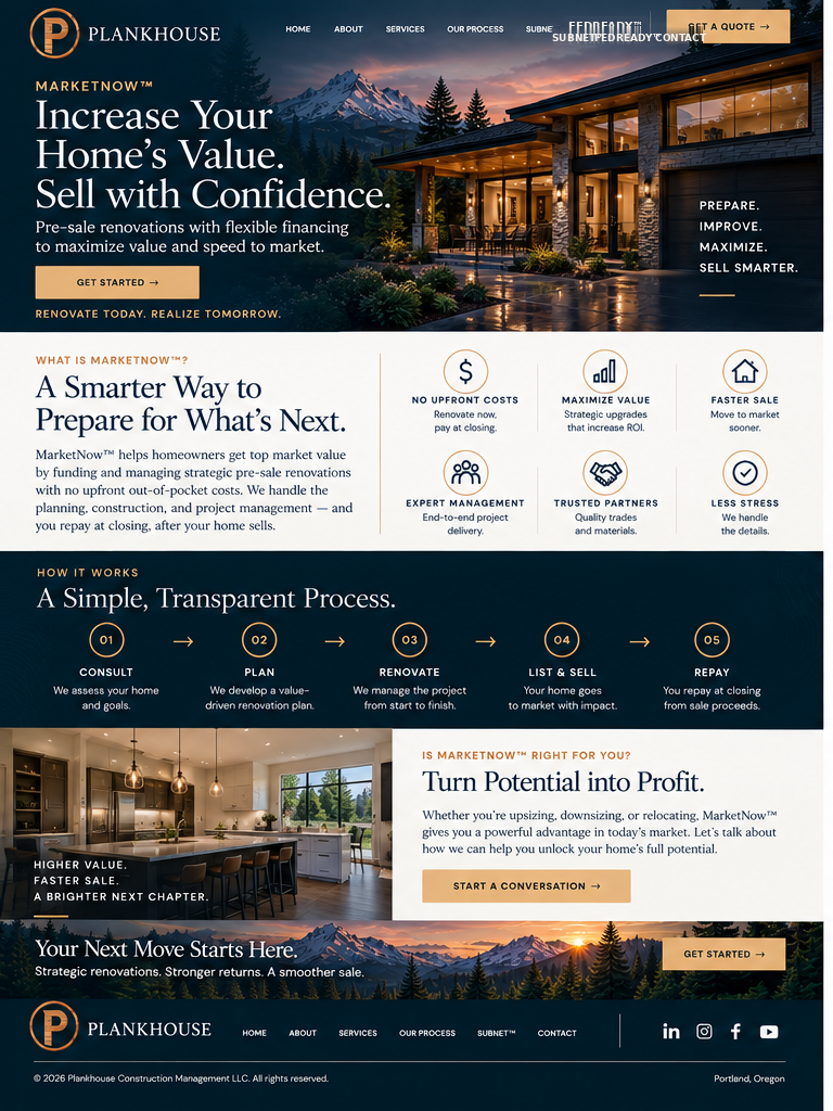MarketNow — Plankhouse