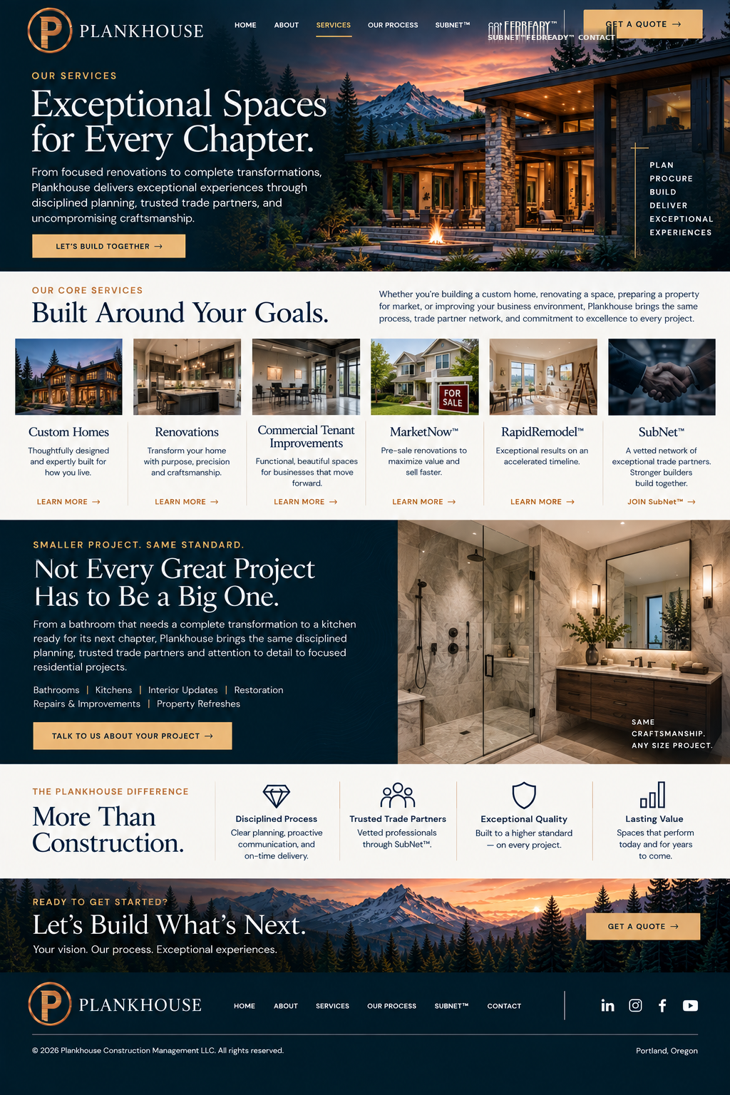 Services — Plankhouse